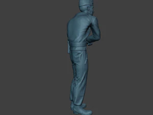 Unit&agrave; equipaggio carro armato tedesco ww2 sulla buca gtc1 Modello di stampa 3D