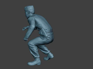 german tank crew unit ww2 ontank gtc1 3D Print Model
