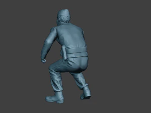 german tank crew unit ww2 ontank gtc1 3D Print Model