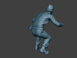 german tank crew unit ww2 ontank gtc1 3D Print Model