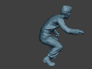 german tank crew unit ww2 ontank gtc1 3D 프린트 모델