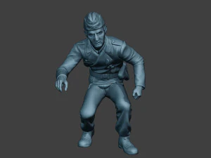 german tank crew unit ww2 ontank gtc1 3D Print Model