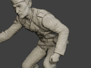 german tank crew unit ww2 ontank gtc1 3D 프린트 모델