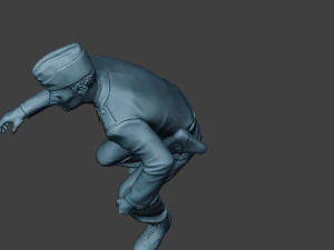 german tank crew unit ww2 ontank gtc1 3D Print Model