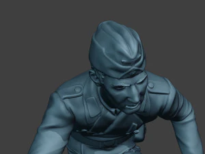 german tank crew unit ww2 ontank gtc1 3D Print Model