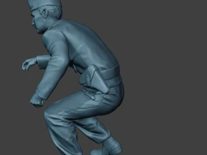 german tank crew unit ww2 ontank gtc1 3D Print Model