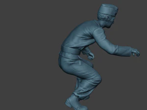 german tank crew unit ww2 ontank gtc1 3D Print Model