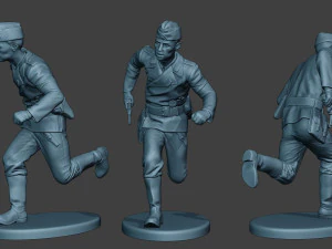 german tank crew ww2 gtc1 pack 1 3D Print Model