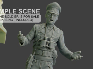german tank crew ww2 gtc1 pack 1 3D Print Model