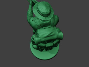modern jungle soldier action mjs1 3D-printmodel