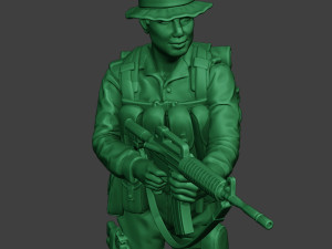 modern jungle soldier action mjs1 3D-printmodel