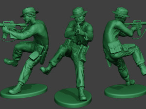 modern jungle soldier action2 mjs1 3D Print Model