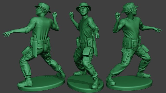 modern jungle soldier grenade mjs1 Modèles 3D en vedette .c4d .max .obj .3ds .fbx .stl .blend 