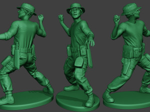 modern jungle soldier grenade mjs1 3D Print Model