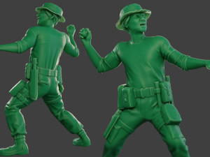 modern jungle soldier grenade mjs1 Modèles 3D en vedette