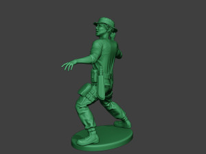 modern jungle soldier grenade mjs1 Modèles 3D en vedette