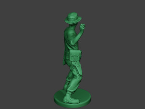 modern jungle soldier grenade mjs1 Modèles 3D en vedette
