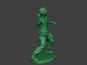 modern jungle soldier grenade mjs1 Modèles 3D en vedette