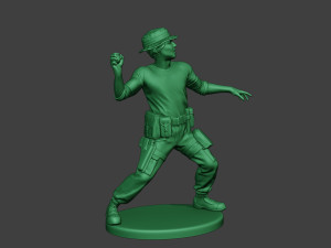 modern jungle soldier grenade mjs1 Modèles 3D en vedette