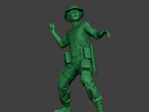 modern jungle soldier grenade mjs1 Modèles 3D en vedette