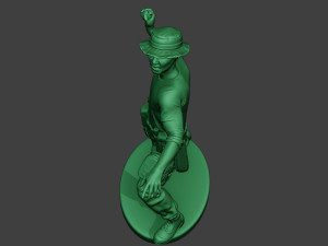 modern jungle soldier grenade mjs1 Modèles 3D en vedette