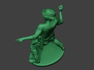 modern jungle soldier grenade mjs1 Modèles 3D en vedette