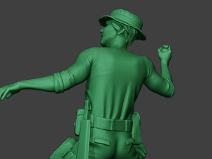 modern jungle soldier grenade mjs1 Modèles 3D en vedette
