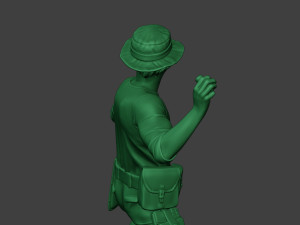 modern jungle soldier grenade mjs1 Modèles 3D en vedette