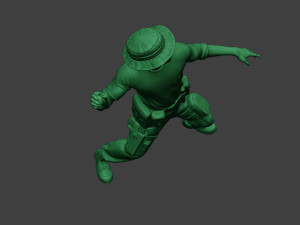 modern jungle soldier grenade mjs1 Modèles 3D en vedette