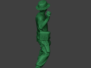 modern jungle soldier grenade mjs1 Modèles 3D en vedette