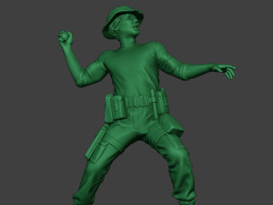 modern jungle soldier grenade mjs1 Modèles 3D en vedette