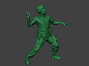 modern jungle soldier grenade mjs1 Modèles 3D en vedette
