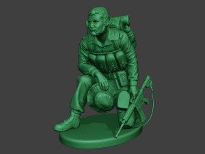 modern jungle soldier rest mjs1 Model Cetak 3D