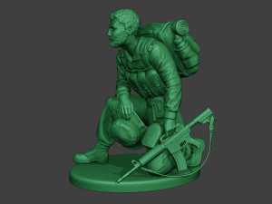 modern jungle soldier rest mjs1 Model Cetak 3D