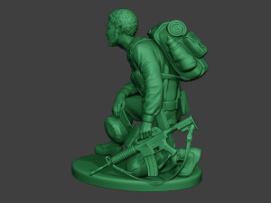 modern jungle soldier rest mjs1 Model Cetak 3D