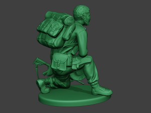 modern jungle soldier rest mjs1 Model Cetak 3D