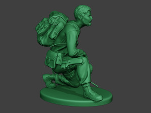 modern jungle soldier rest mjs1 Model Cetak 3D