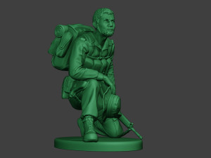 modern jungle soldier rest mjs1 Model Cetak 3D