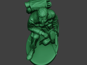 modern jungle soldier rest mjs1 Model Cetak 3D