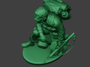 modern jungle soldier rest mjs1 Model Cetak 3D