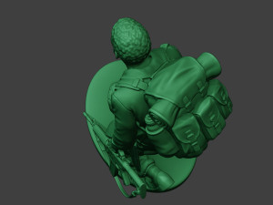 modern jungle soldier rest mjs1 Model Cetak 3D