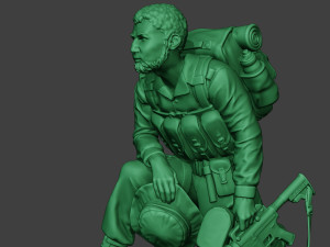 modern jungle soldier rest mjs1 Model Cetak 3D