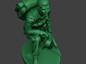 modern jungle soldier rest mjs1 Model Cetak 3D