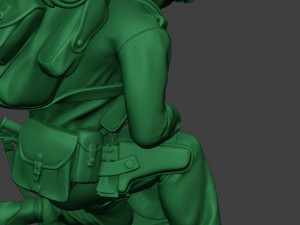 modern jungle soldier rest mjs1 Model Cetak 3D