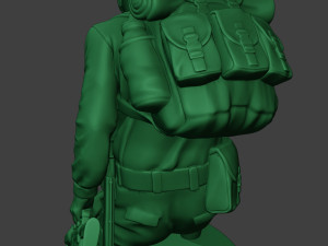 modern jungle soldier rest mjs1 Model Cetak 3D