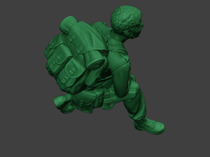 modern jungle soldier rest mjs1 Model Cetak 3D