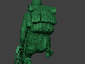 modern jungle soldier rest mjs1 Model Cetak 3D