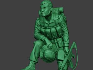 modern jungle soldier rest mjs1 Model Cetak 3D