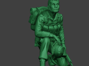 modern jungle soldier rest mjs1 Model Cetak 3D