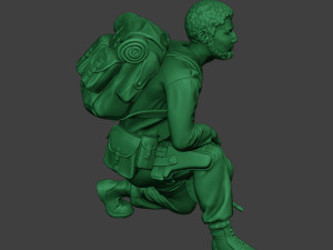 modern jungle soldier rest mjs1 Model Cetak 3D